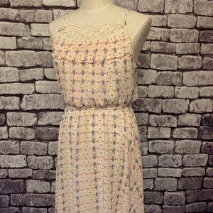 HS NWT Sleeveless Fit & Flare Dress S